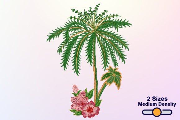 Beach Tree and Flower