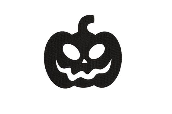 Black Scary Pumpkin