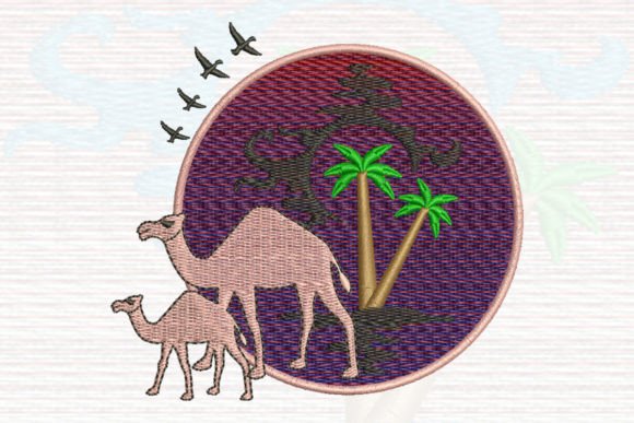 Camel in Desert
