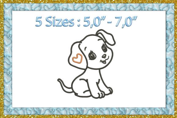 dog applique