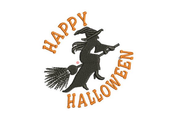 Halloween Flying Witch