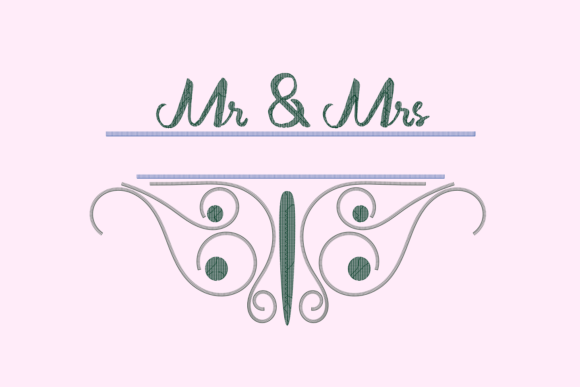 Mr and Mrs Monogram