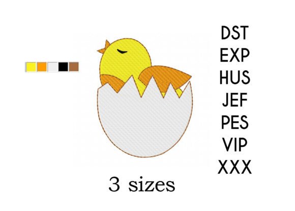 Nestling in Egg