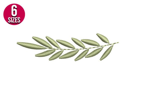 Olive Leaves Border
