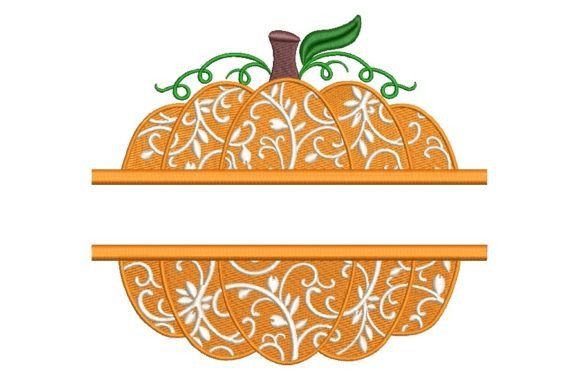 Split Pumpkin Autumn