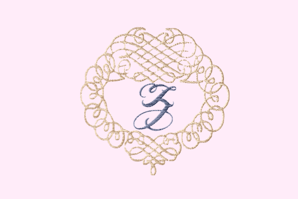 Wedding Z Monogram Frame
