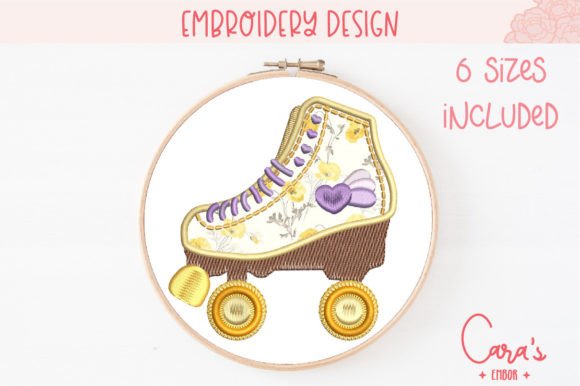 Yellow Roller Applique
